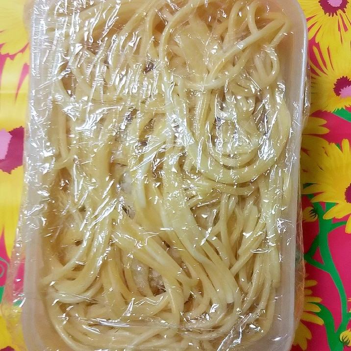 茹でたパスタの冷蔵保存方法